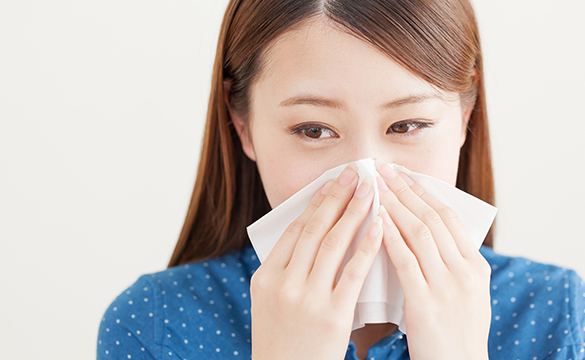 花粉症はアレルギー性鼻炎です